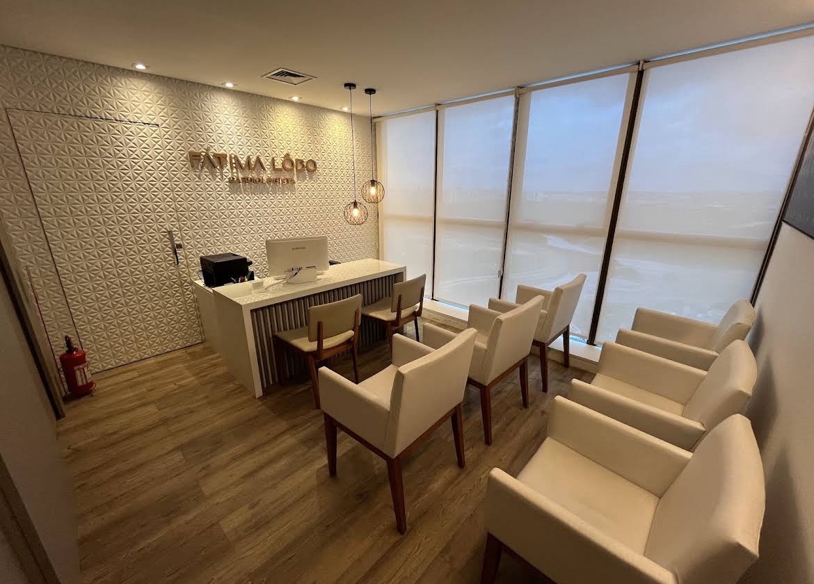 Sala de espera do consultório